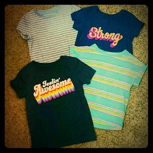 Cat & Jack T-Shirts (4T)